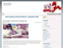 Tablet Screenshot of hentaiblog.org